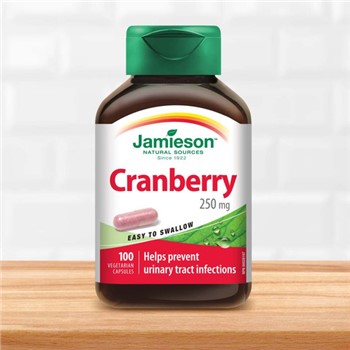【加拿大直邮】健美生/Jamieson  蔓越莓提取物胶囊250mg*100粒