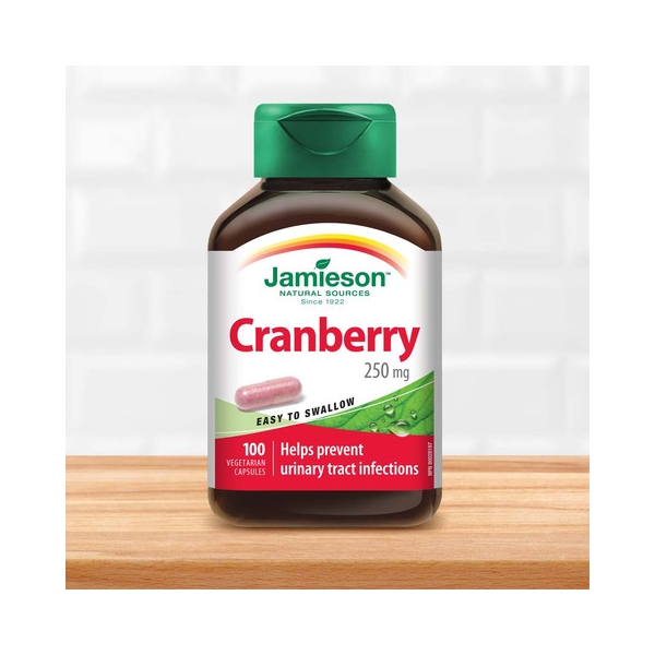 【加拿大直邮】健美生/Jamieson  蔓越莓提取物胶囊250mg*100粒
