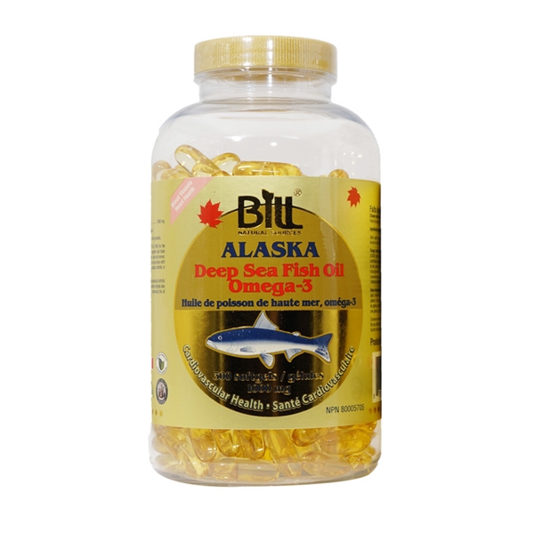 【加拿大直邮】康加美Bill 深海鱼油胶囊 300粒