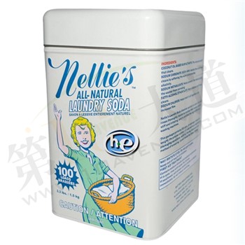 【加拿大直邮】Nellie's 内利天然苏打洗衣粉 1.5公斤