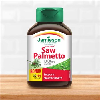 【加拿大直邮】健美生/Jamieson  美洲蒲葵锯棕榈软胶囊60粒