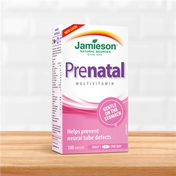 【加拿大直邮】健美生/Jamieson 孕妇综合维生素100粒 含叶酸100粒