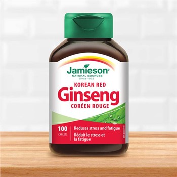 【加拿大直邮】健美生/Jamieson  韩国红参/人参营养片 100粒