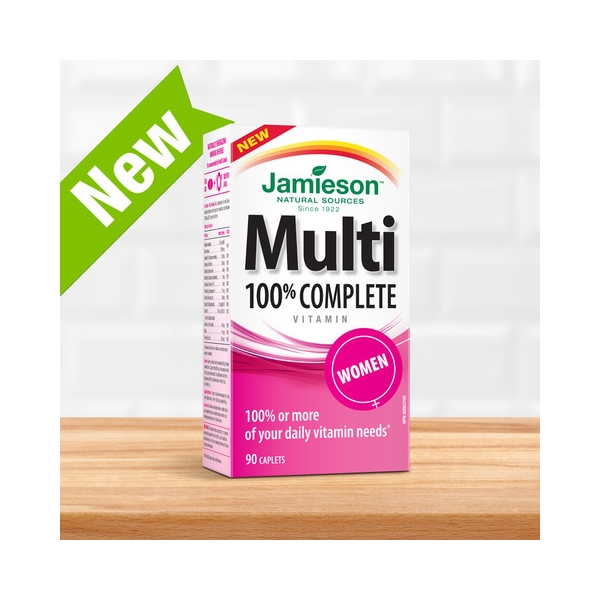 【加拿大直邮】健美生/Jamieson  女士多种维生素及矿物质片 90粒 