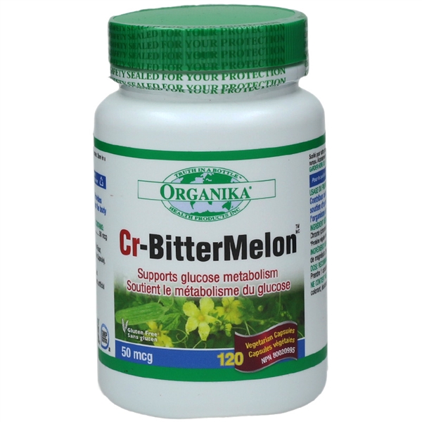 【加拿大直邮】Organika苦瓜活胰素50毫克 120粒 调节血糖