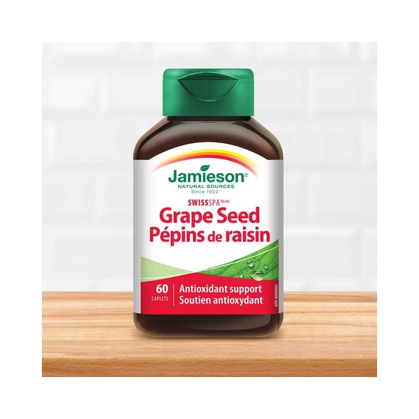 【加拿大直邮】健美生/Jamieson  葡萄籽浓缩片 
