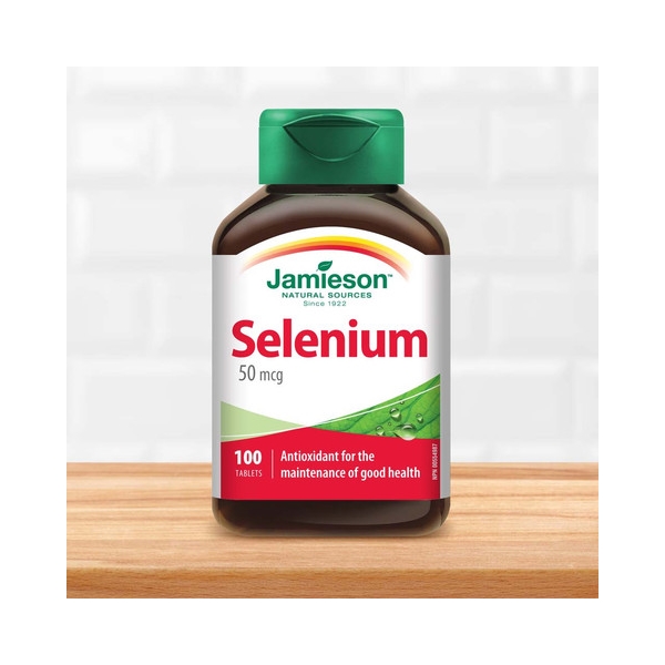 【加拿大直邮】健美生/Jamieson  酵母selenium硒片50毫克