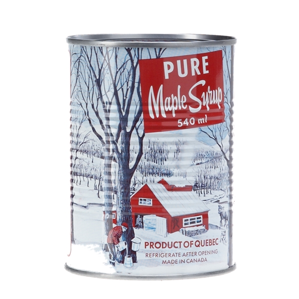 【加拿大直邮】PURE 天然有机 枫糖糖浆(铁罐Canada No. 1 Medium)