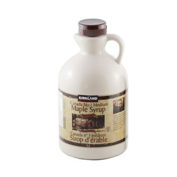 【加拿大直邮】可兰 Kirkland  天然有机 A级枫糖浆 1L  