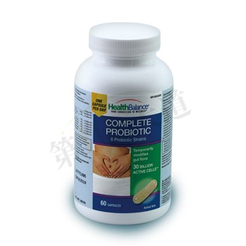 【加拿大直邮】Health Balance健康平衡成人益生菌胶囊60粒 改善肠道