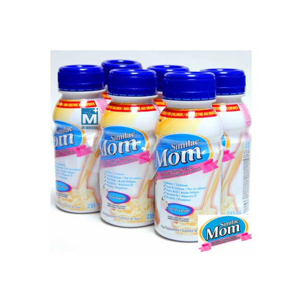 【加拿大直邮】雅培similac mom 孕妇营养液体奶  6瓶装