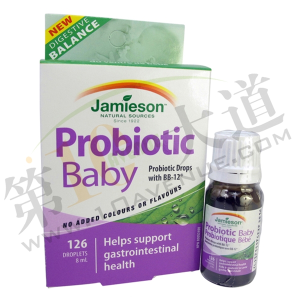 【加拿大直邮】健美生/Jamieson  婴幼儿益生菌滴剂