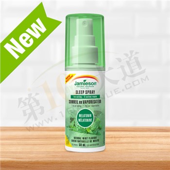 【加拿大直邮】健美生/Jamieson  褪黑素睡眠喷剂 58毫升 薄荷味