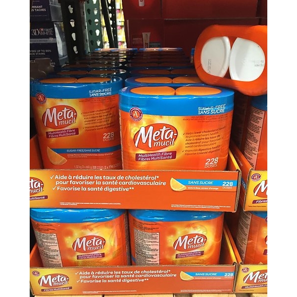 【加拿大直邮】Meta Mucil 天然膳食纤维粉 2罐