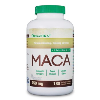 【加拿大直邮】ORGANIKA玛卡胶囊  750mg  180粒